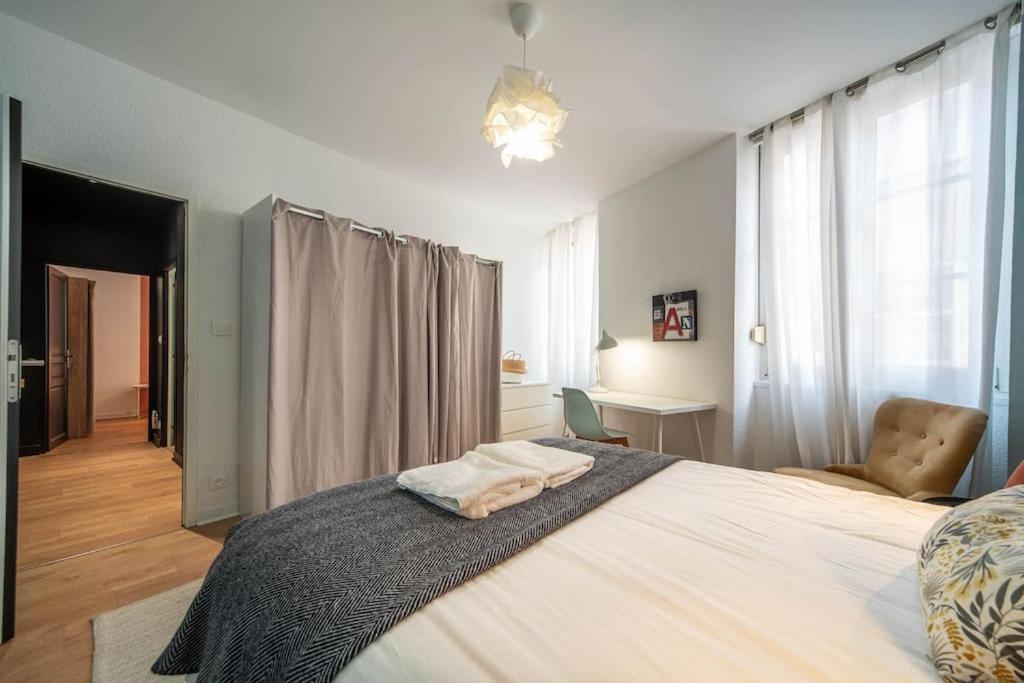 Macon Cozy / Appartement Central 100M² / 8 Pers エクステリア 写真