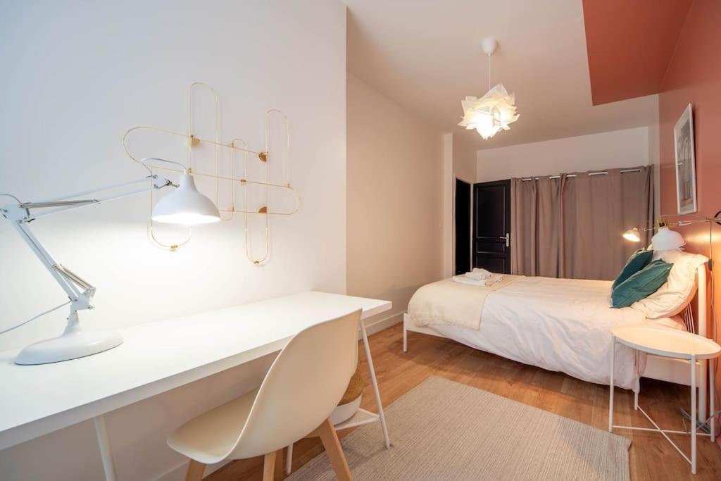 Macon Cozy / Appartement Central 100M² / 8 Pers エクステリア 写真